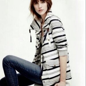 Loft striped lined jacket
